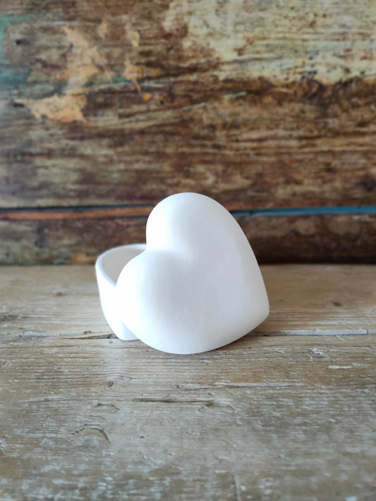 Portagioie del Cuore in Ceramica "Personalizzabile"