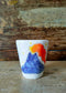 Tazza in Ceramica dipinta a Mano "Vulcano"